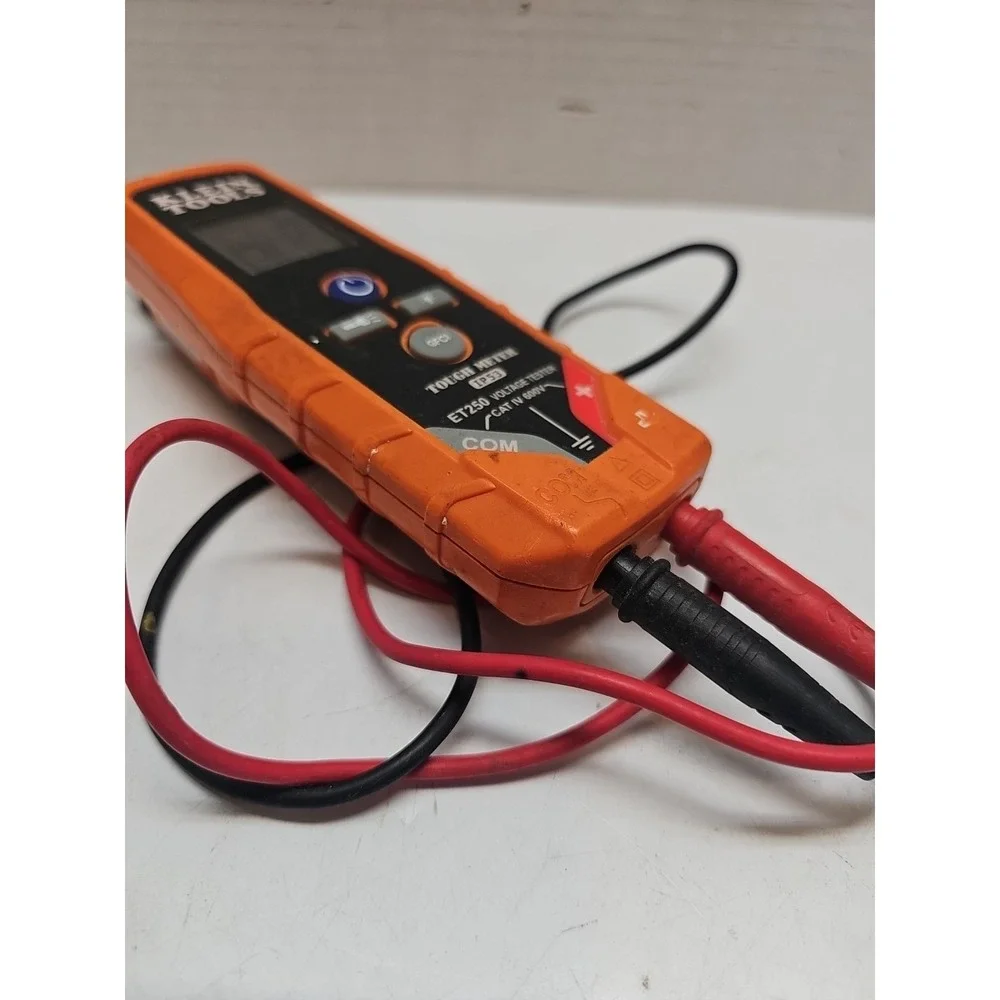 KLEIN TOOLS ET250 Voltage/Continuity Tester, CAT IV‎ 600V 258X12